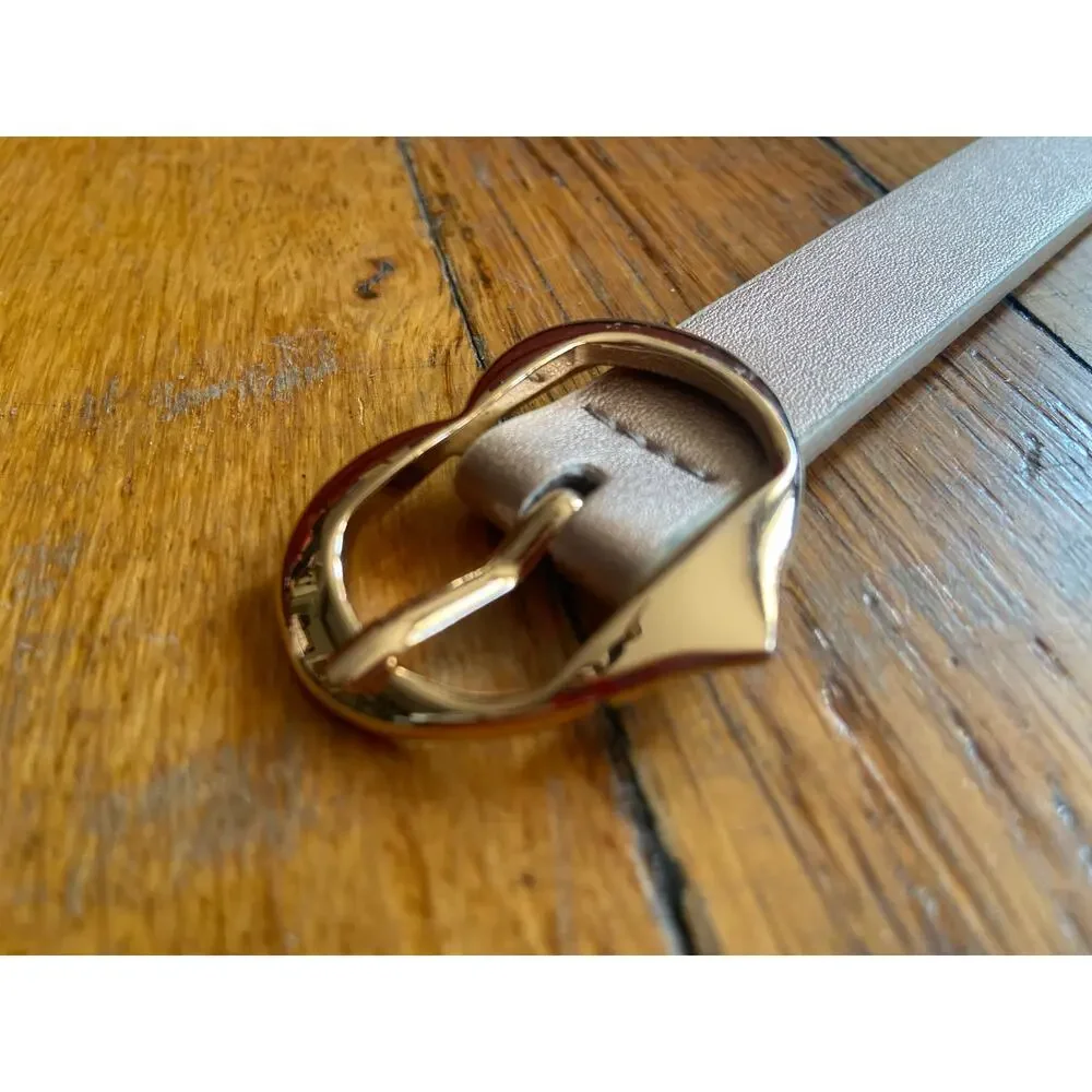 GAP Skinny Metallic Rose Gold Belt sz XL